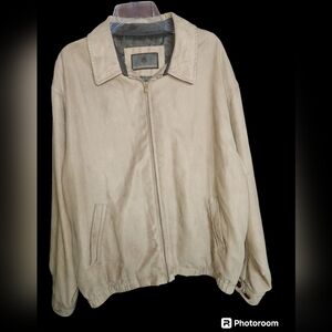 Rainforest Faux Micro Suede Jacket Size XL